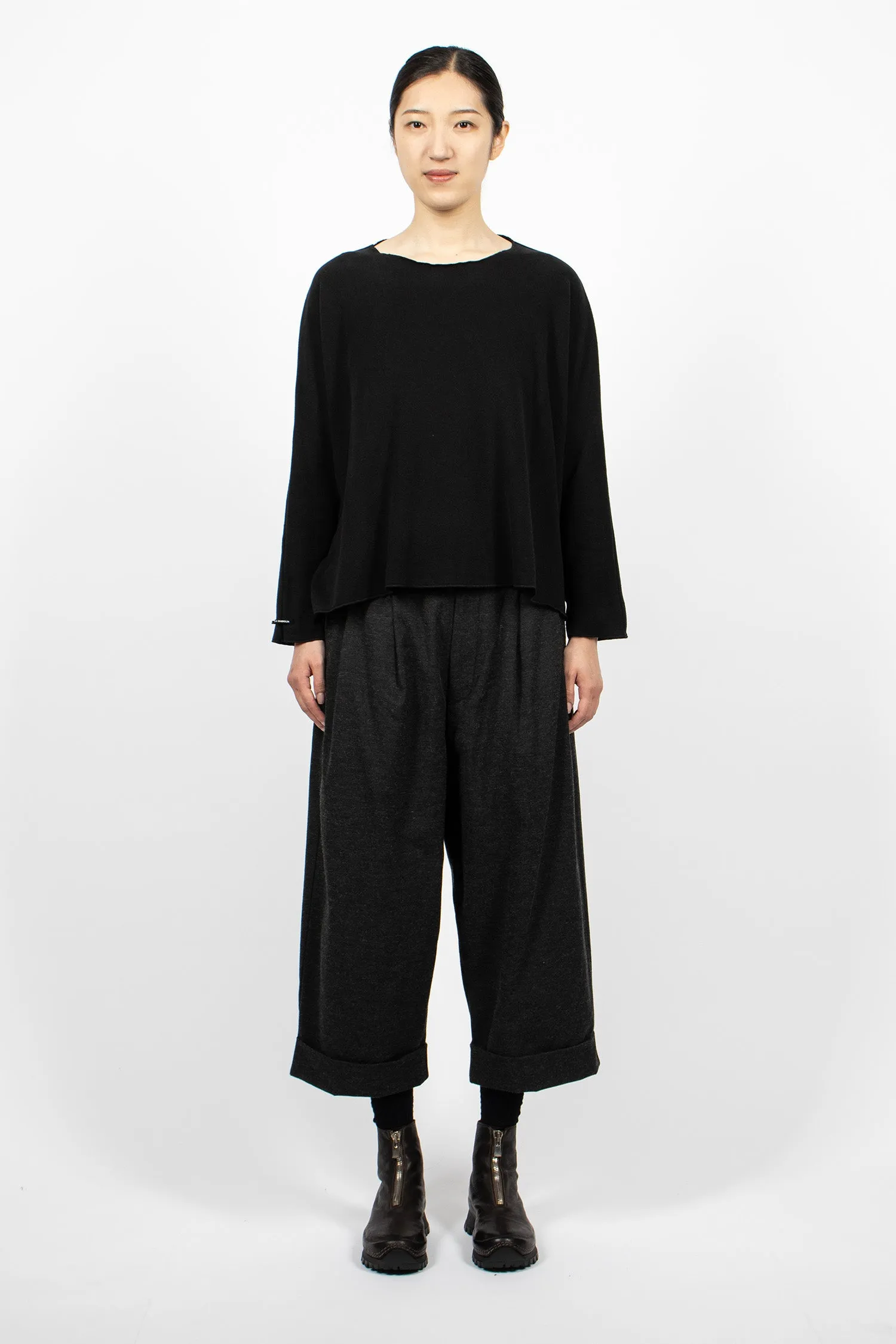40_234 Boatneck Jumper Black