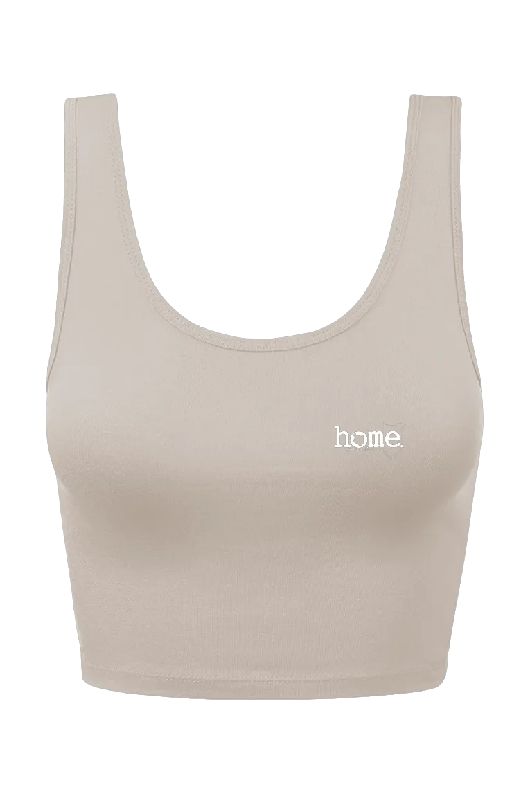 Cheeky Mushie Vest Top - Taupe