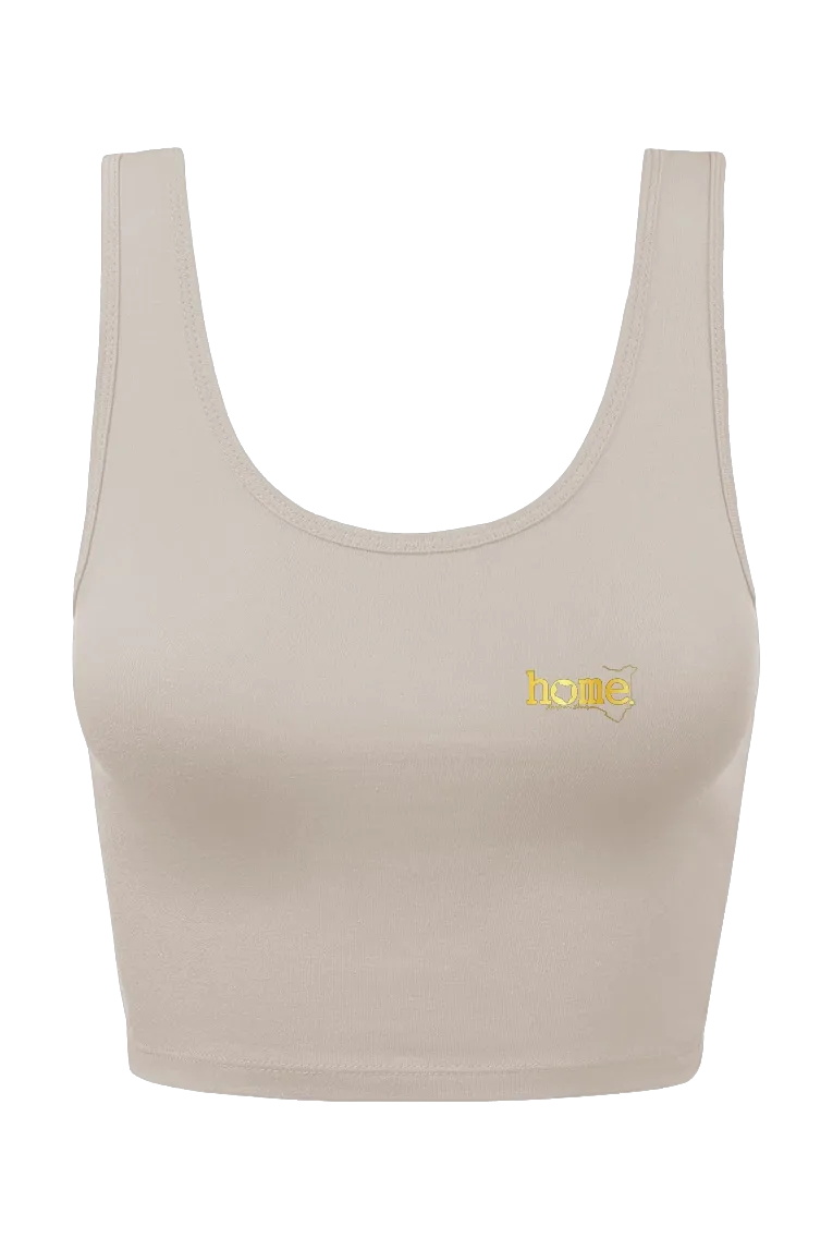 Cheeky Mushie Vest Top - Taupe