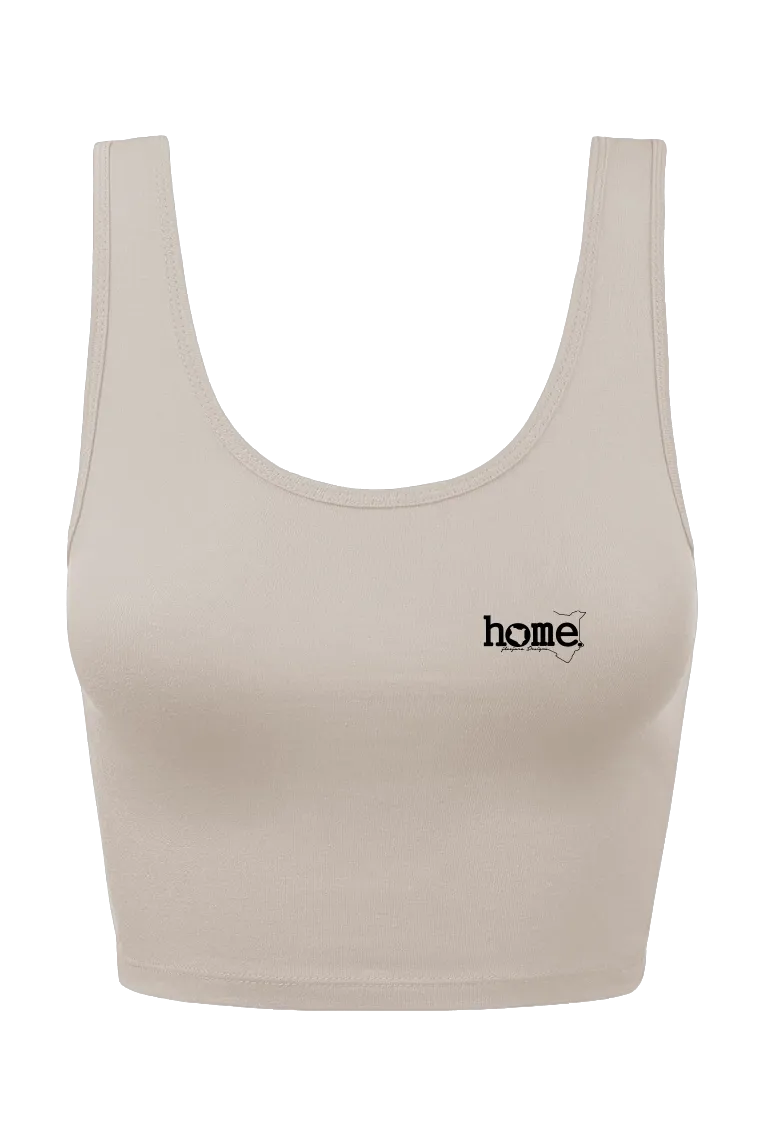 Cheeky Mushie Vest Top - Taupe