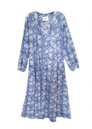 Denni Weekend Dress- Delphinium Blue