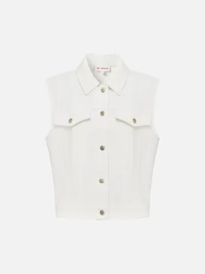 EP YAYING Short Denim Vest