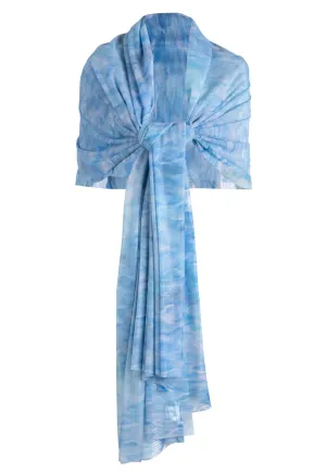 Gala Mesh Wrap in Ocean Brush