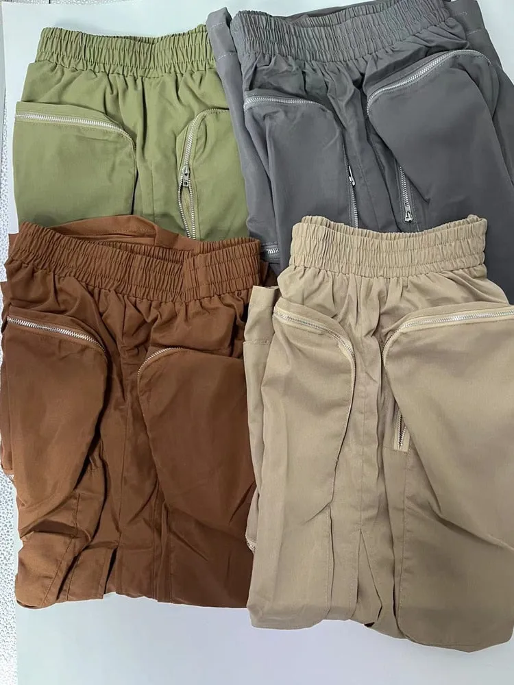 LOOSE WAIST CARGO WOMEN SKIRT