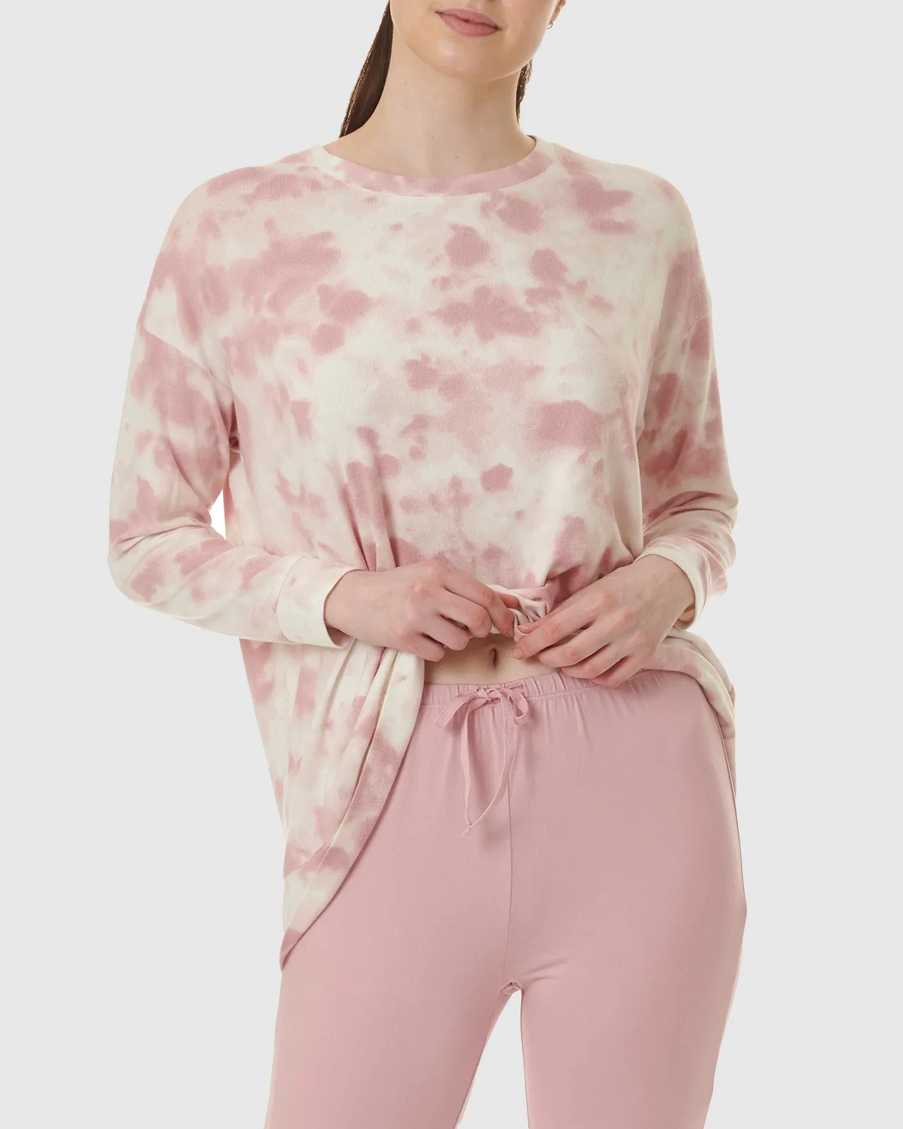 Mauve Tie Dye Westerly PJ Set