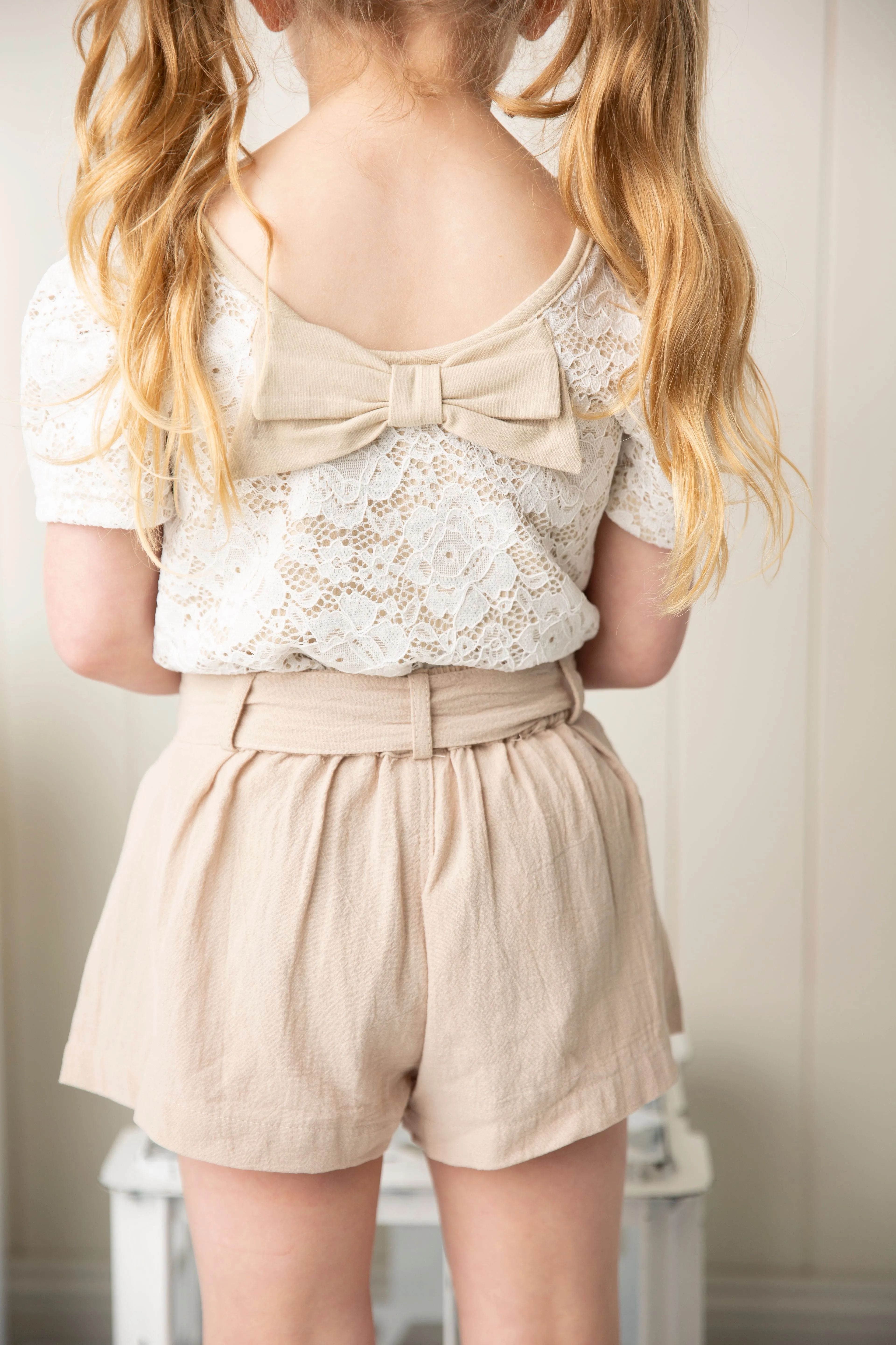 Olivia Lacey Bow Top