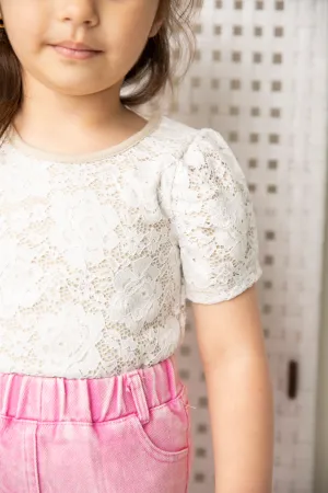 Olivia Lacey Bow Top