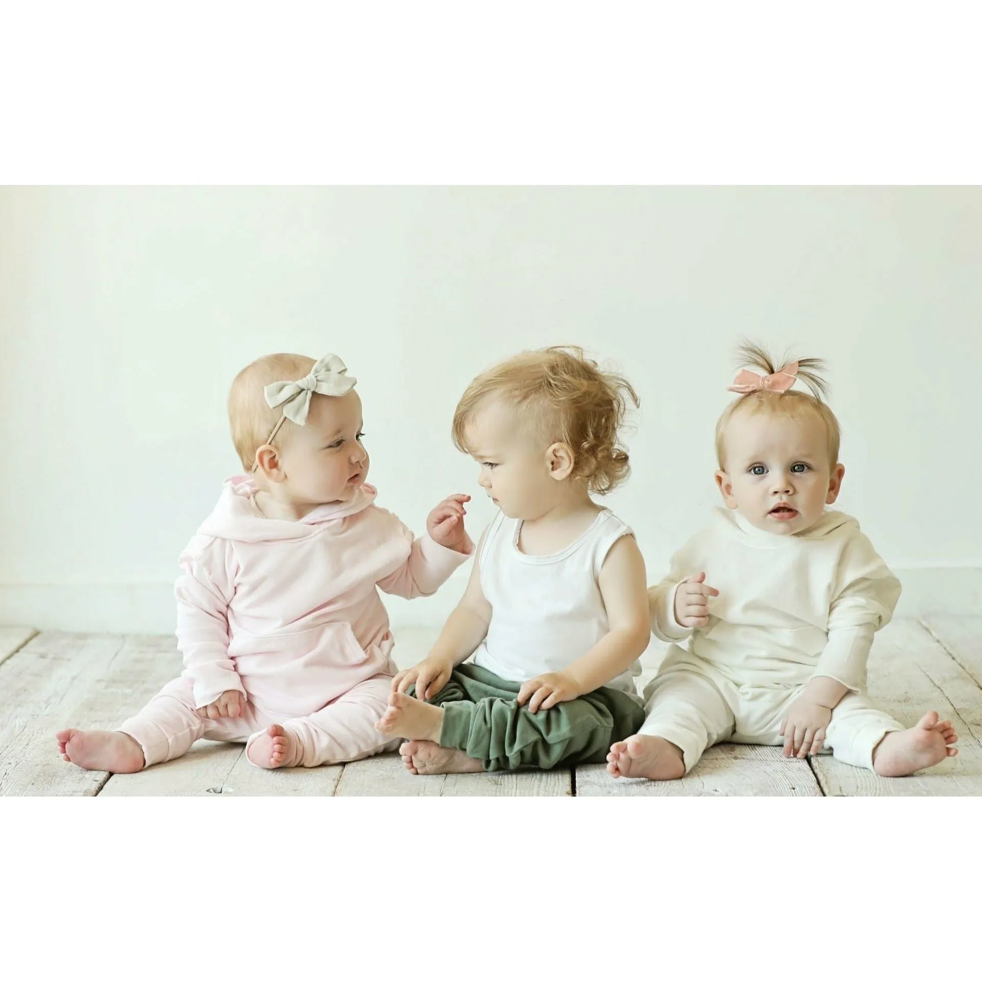 Organic Baby Malibu Pants Bubble Gum Pink