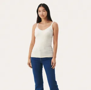 Part Two Hydda Vest Top In Whitecap Gray