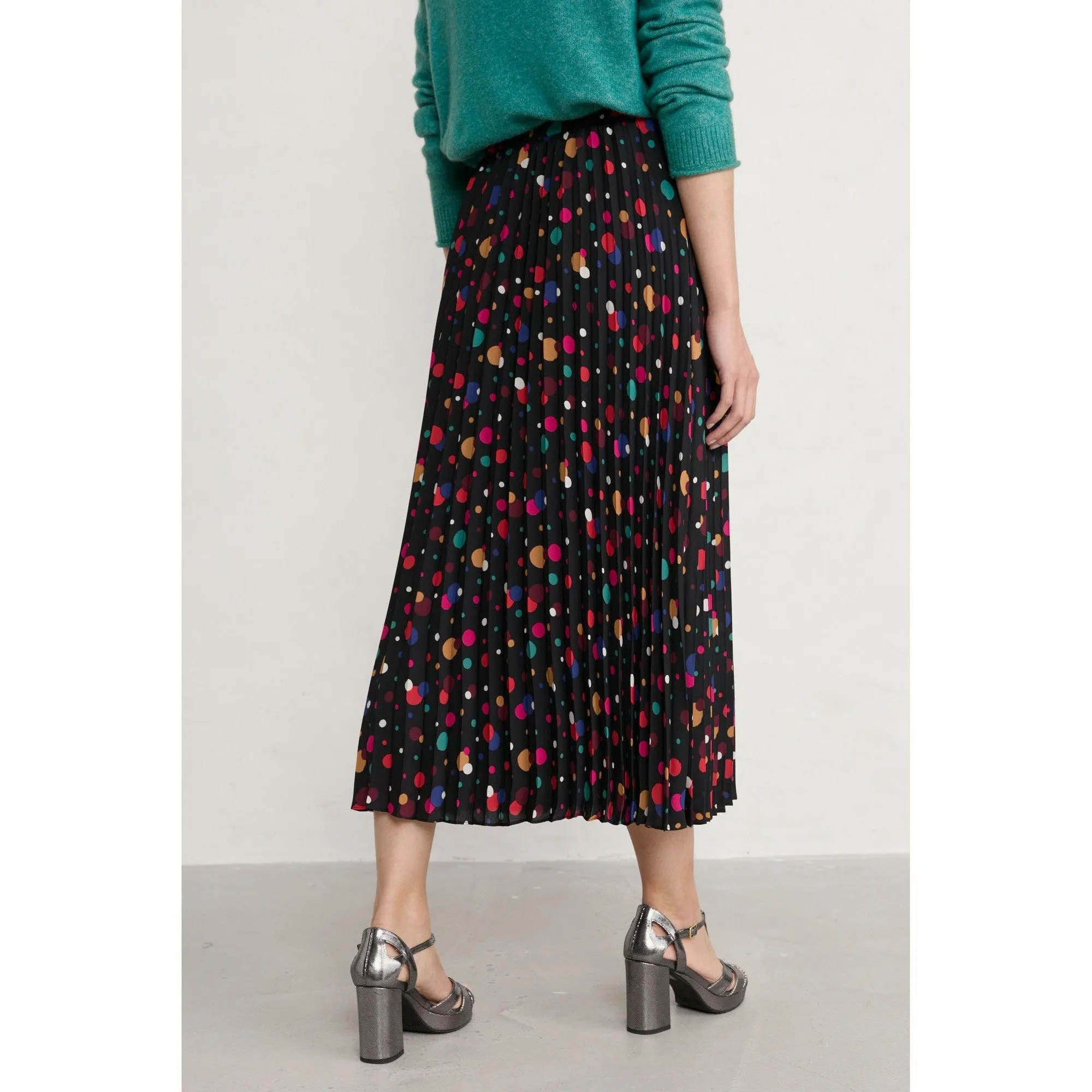 Seasalt Heatherbank Skirt Fairy Light Spot Onyx
