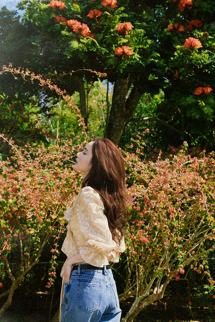 ST | Kochia Ruffle Tie Top