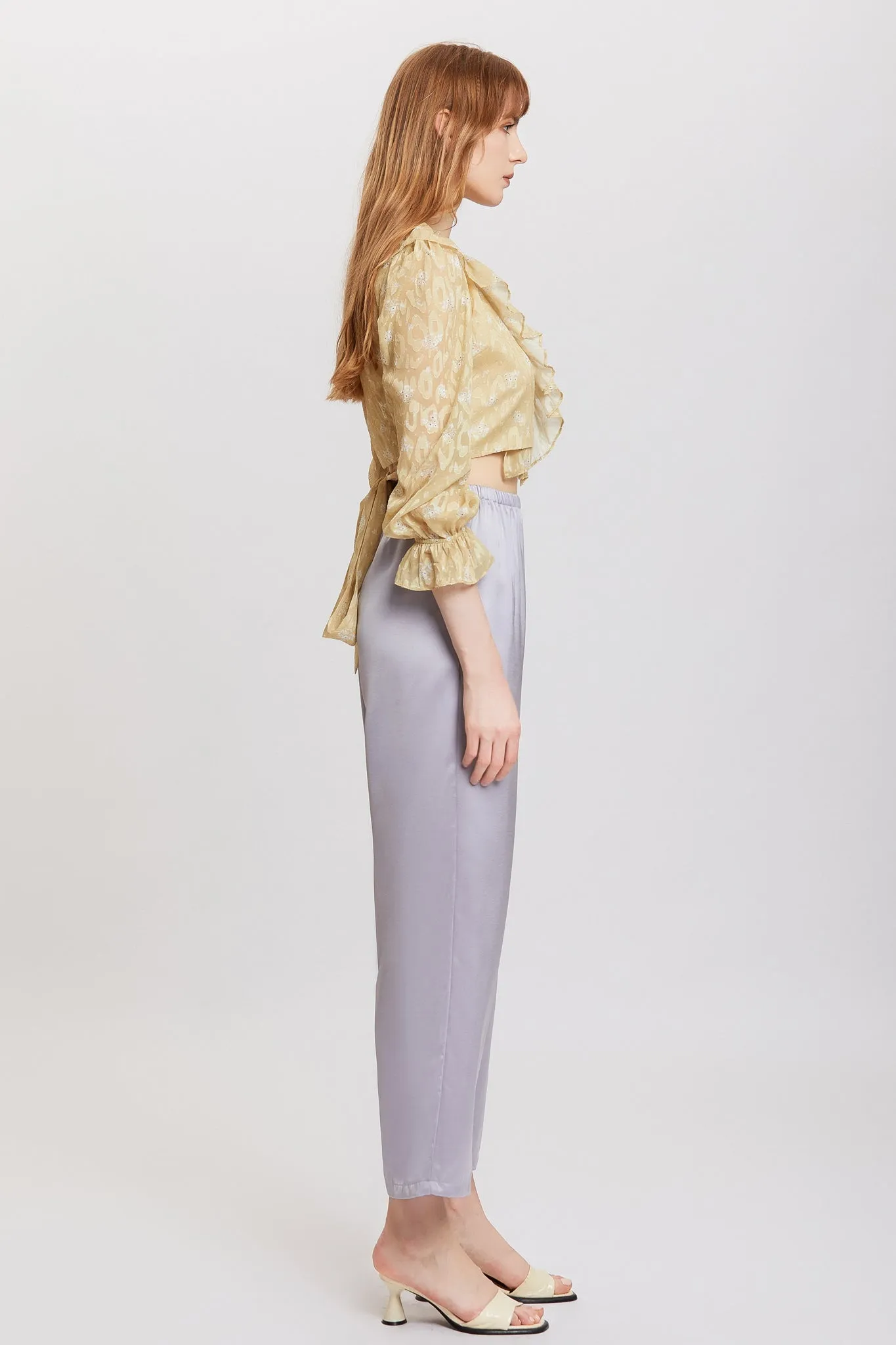 ST | Kochia Ruffle Tie Top