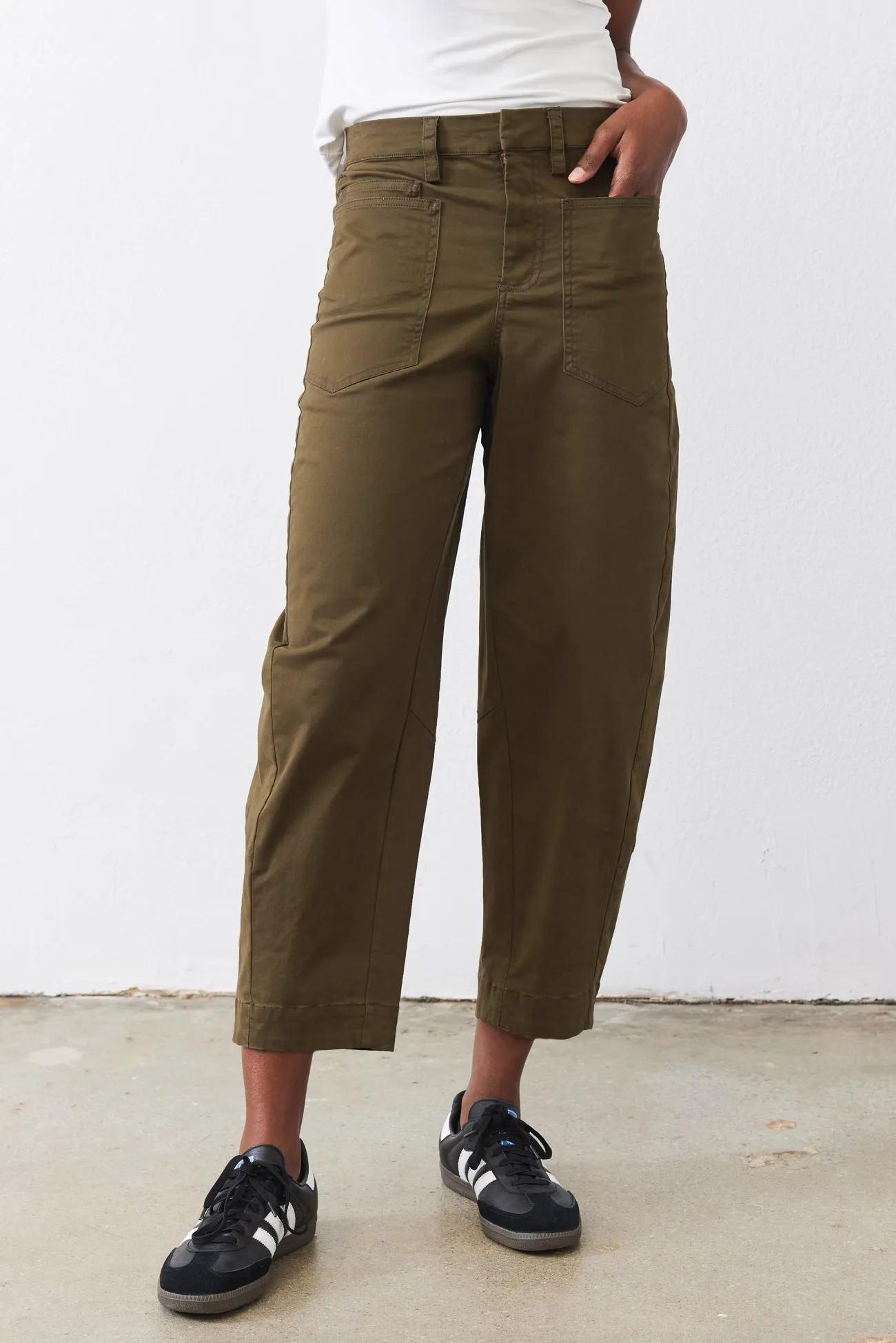 The Slouchy Soft Twill Pants