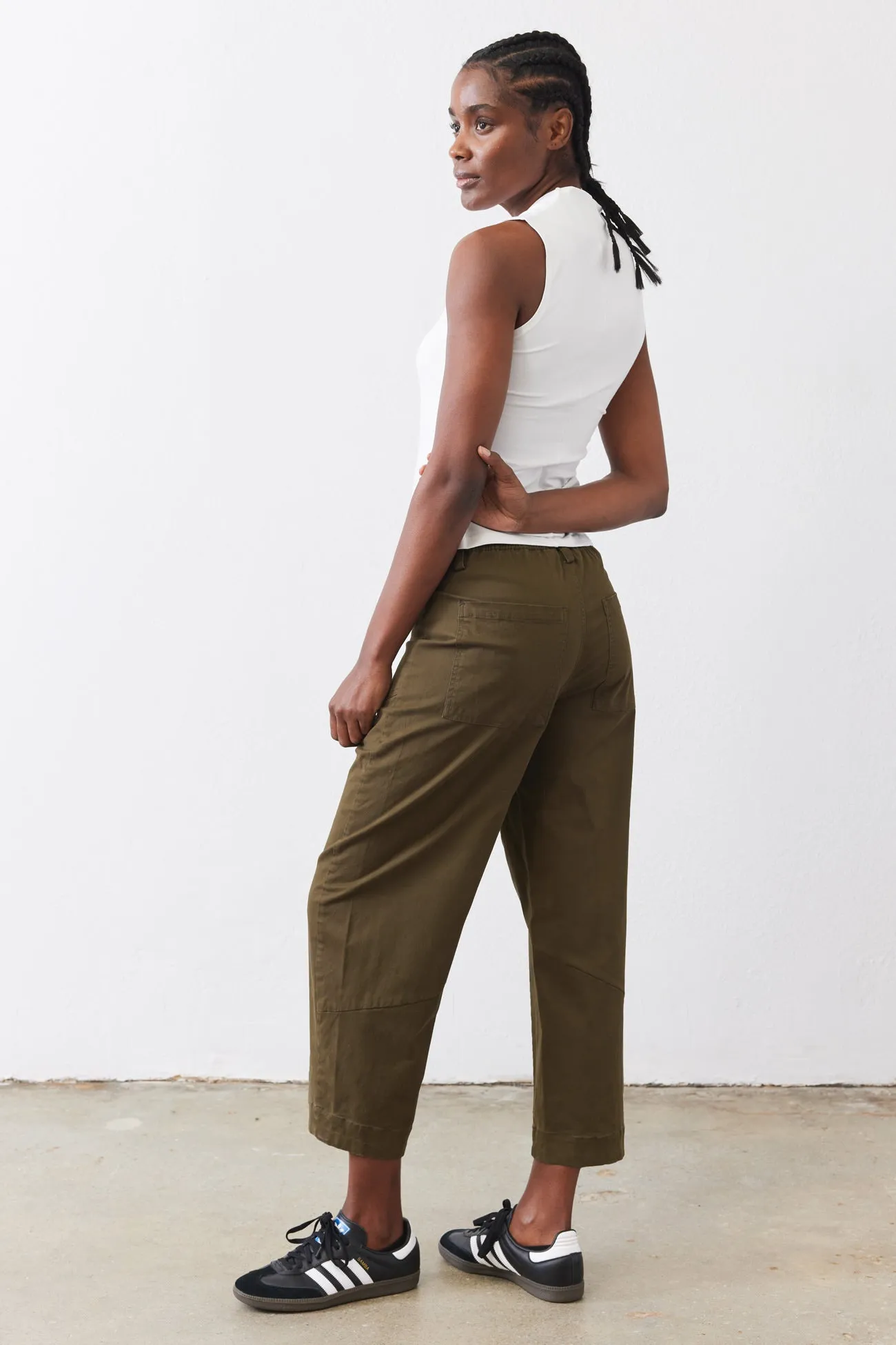 The Slouchy Soft Twill Pants