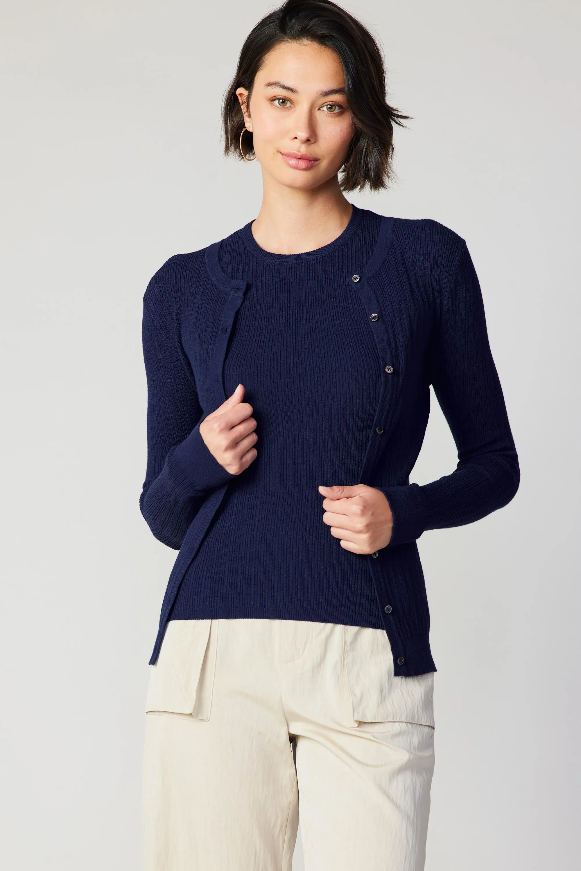 Two Piece Cardigan Set
