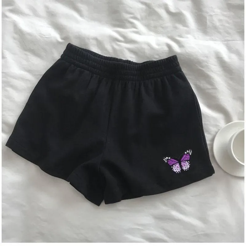 Women Summer Shorts Woman High Waist Wide Leg Cargo Women's Shorts