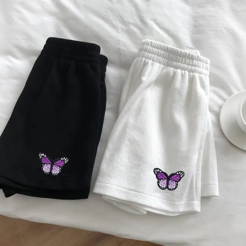 Women Summer Shorts Woman High Waist Wide Leg Cargo Women's Shorts